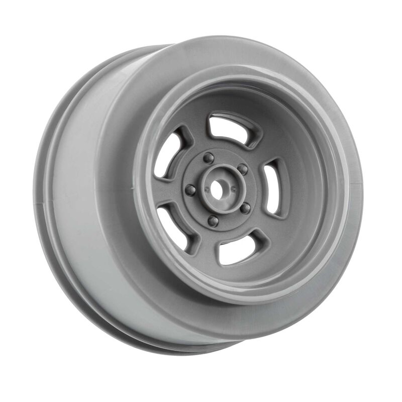 1/10 Slot Mag Drag Spec Rear 2.2"/3.0" 12mm Drag Wheels (2) Gray