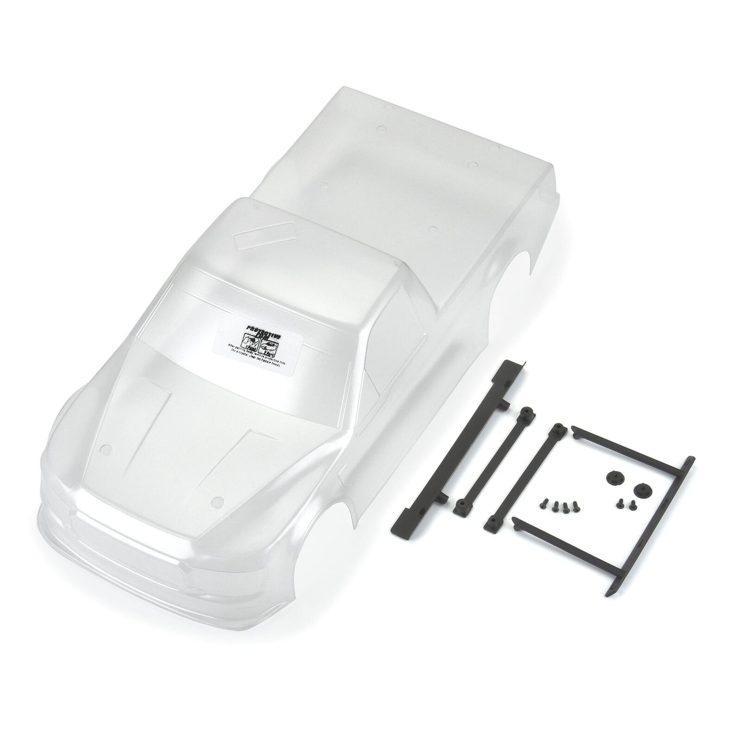 1/12 Pre-Cut 2024 Ford F-150 Truck Clear Body: Losi NASCAR