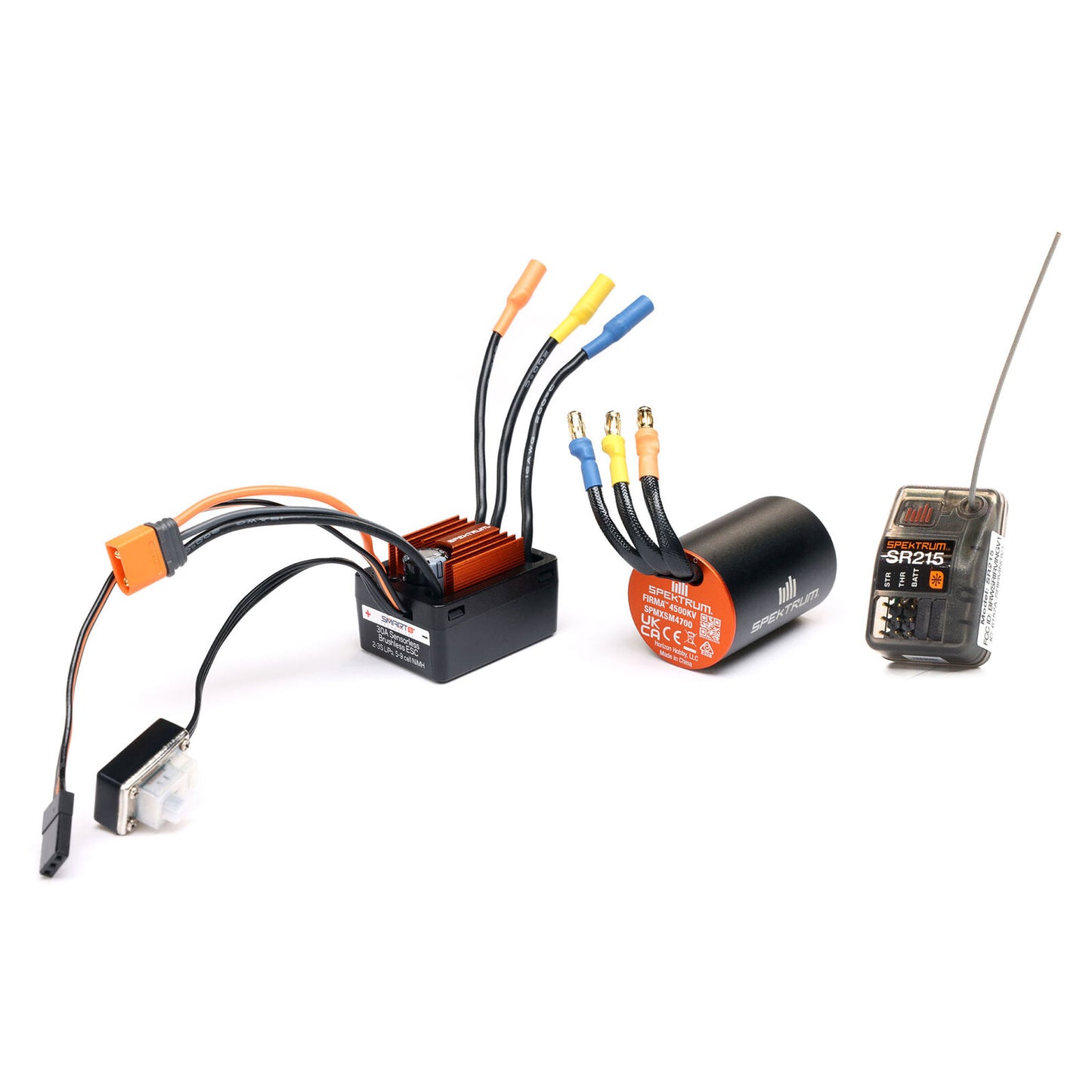 Firma Brushless Motor / ESC / Receiver Combo, 4500Kv: NASCAR