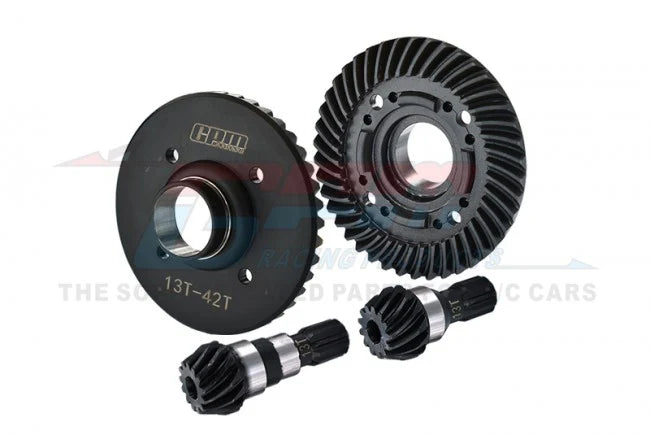 CHROME STEEL FRONT+ REAR SPIRAL BEVEL GEARS STXM1200FR