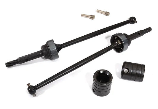 Steel Rear Universal Drive Shaft (2) for Traxxas 1/10 Slash 4X4