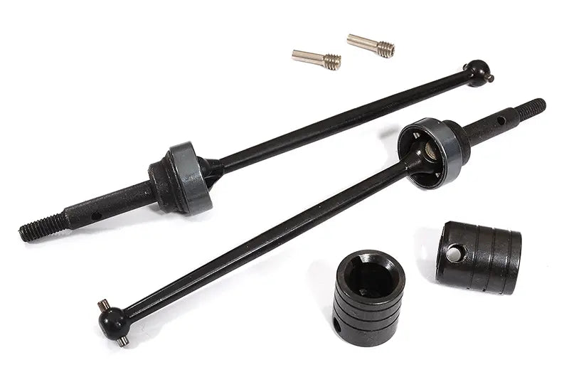 Steel Rear Universal Drive Shaft (2) for Traxxas 1/10 Slash 4X4