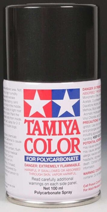Tamiya PS-23 Gun Metal Lexan Spray Paint (100ml)