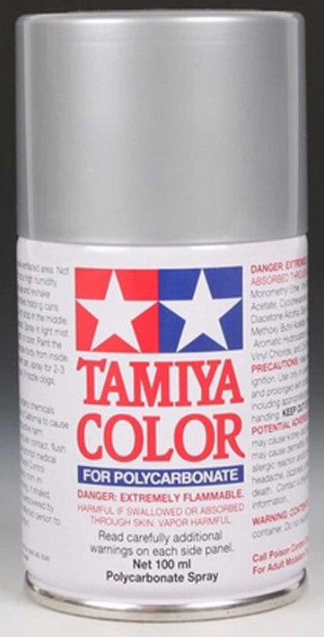 Tamiya Polycarbonate PS-48 Metallic Silver, Spray 100 ml
