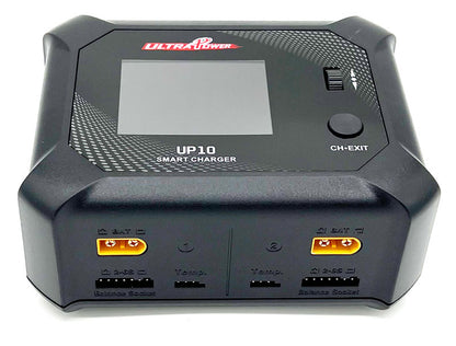 UP10 AC 100W – DC 2X100W Dual Port Multi-Chemistry Smart Charger