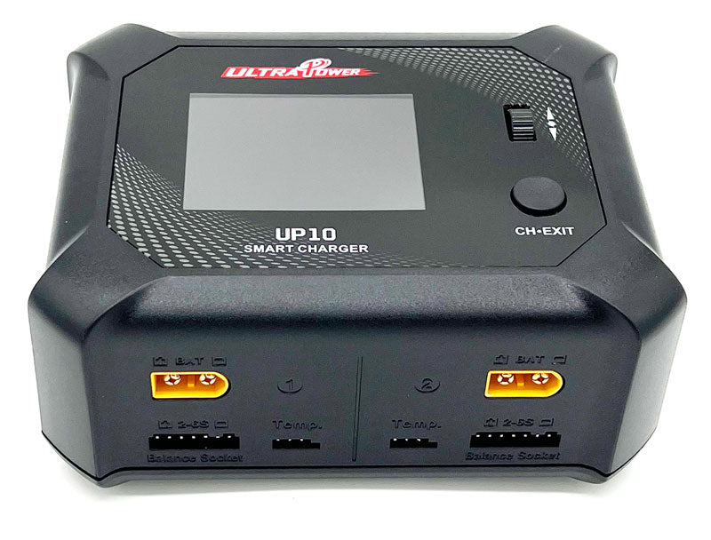 UP10 AC 100W – DC 2X100W Dual Port Multi-Chemistry Smart Charger