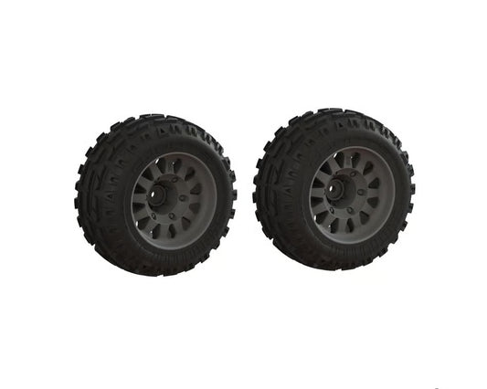 Arrma dBoots 'Dirtrunner ST' Tire Set Glued (2)