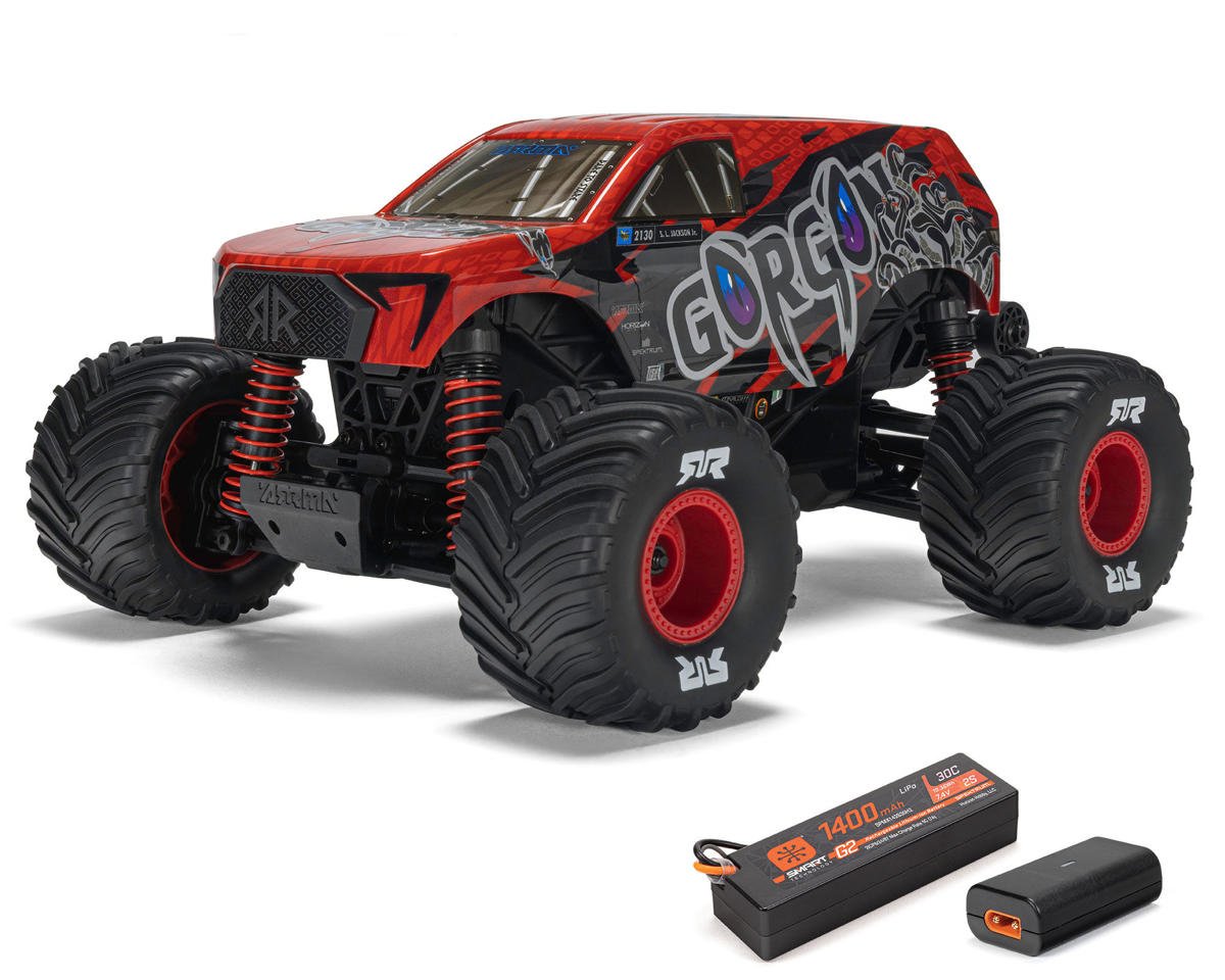 Gorgon Grom 4x4 1/16 RTR Brushed Monster Truck (Bronze) w/SLT2 2.4GHz Radio, Battery & Charger