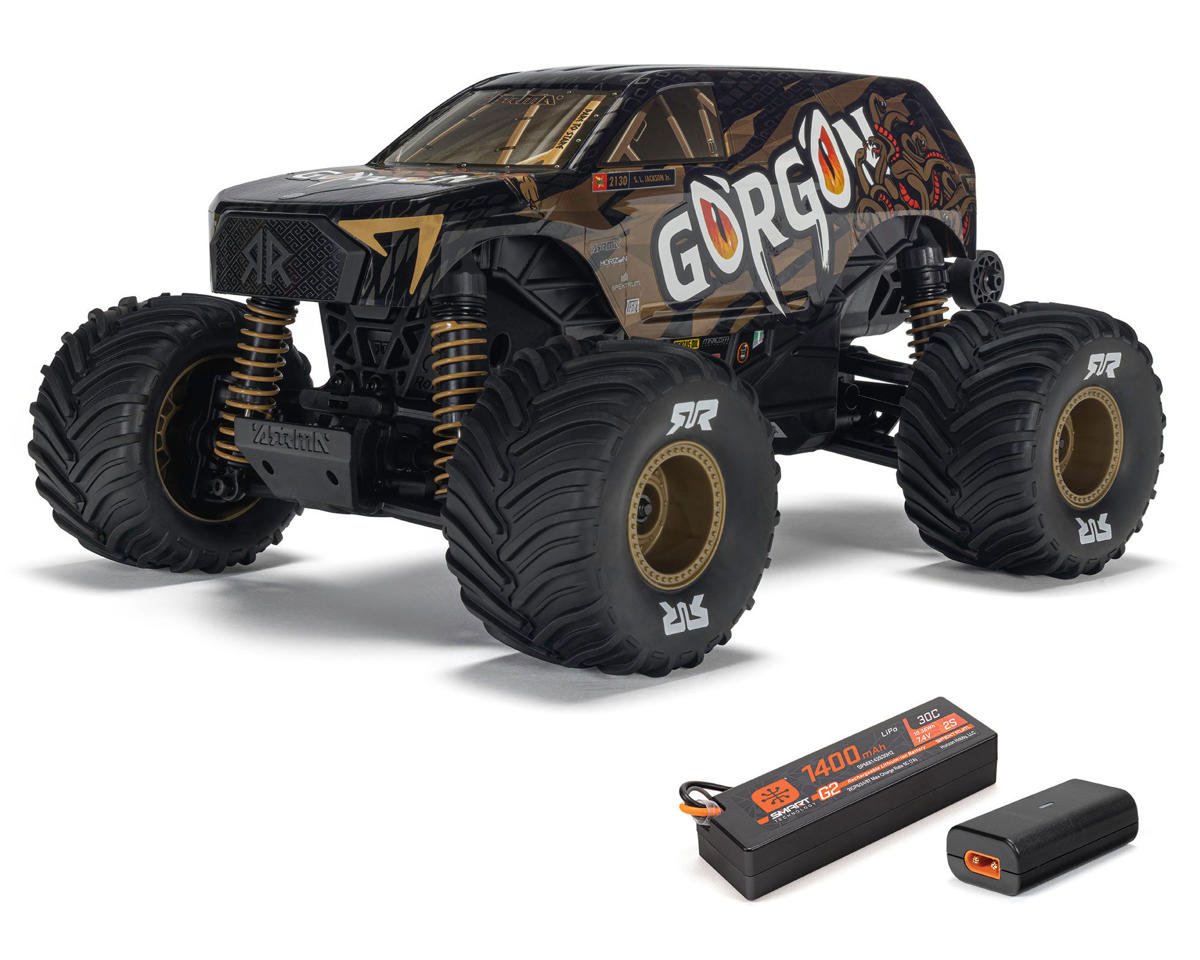 Gorgon Grom 4x4 1/16 RTR Brushed Monster Truck (Bronze) w/SLT2 2.4GHz Radio, Battery & Charger
