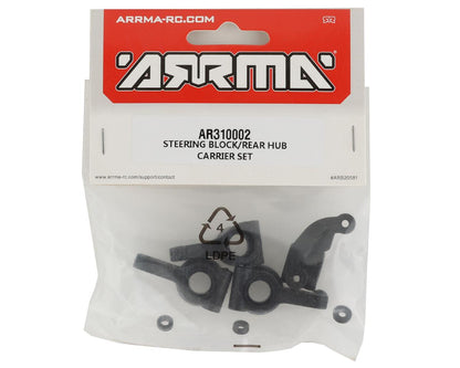 Arrma Steering Block & Rear Hub Carrier Set