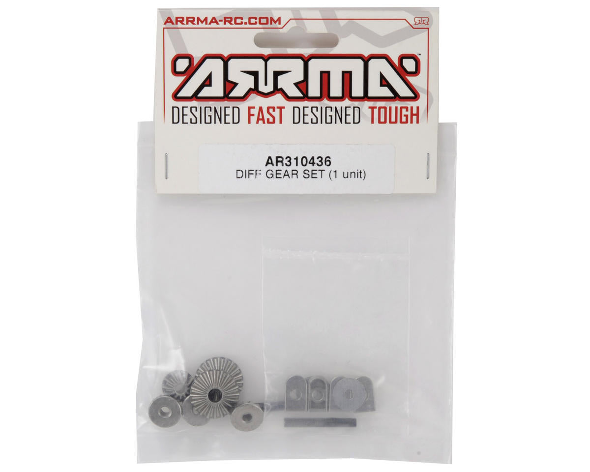 Arrma Differential Gear Set Fe/In/Kr/Li/Mo/No/Ou/Se/Ta/Ty
