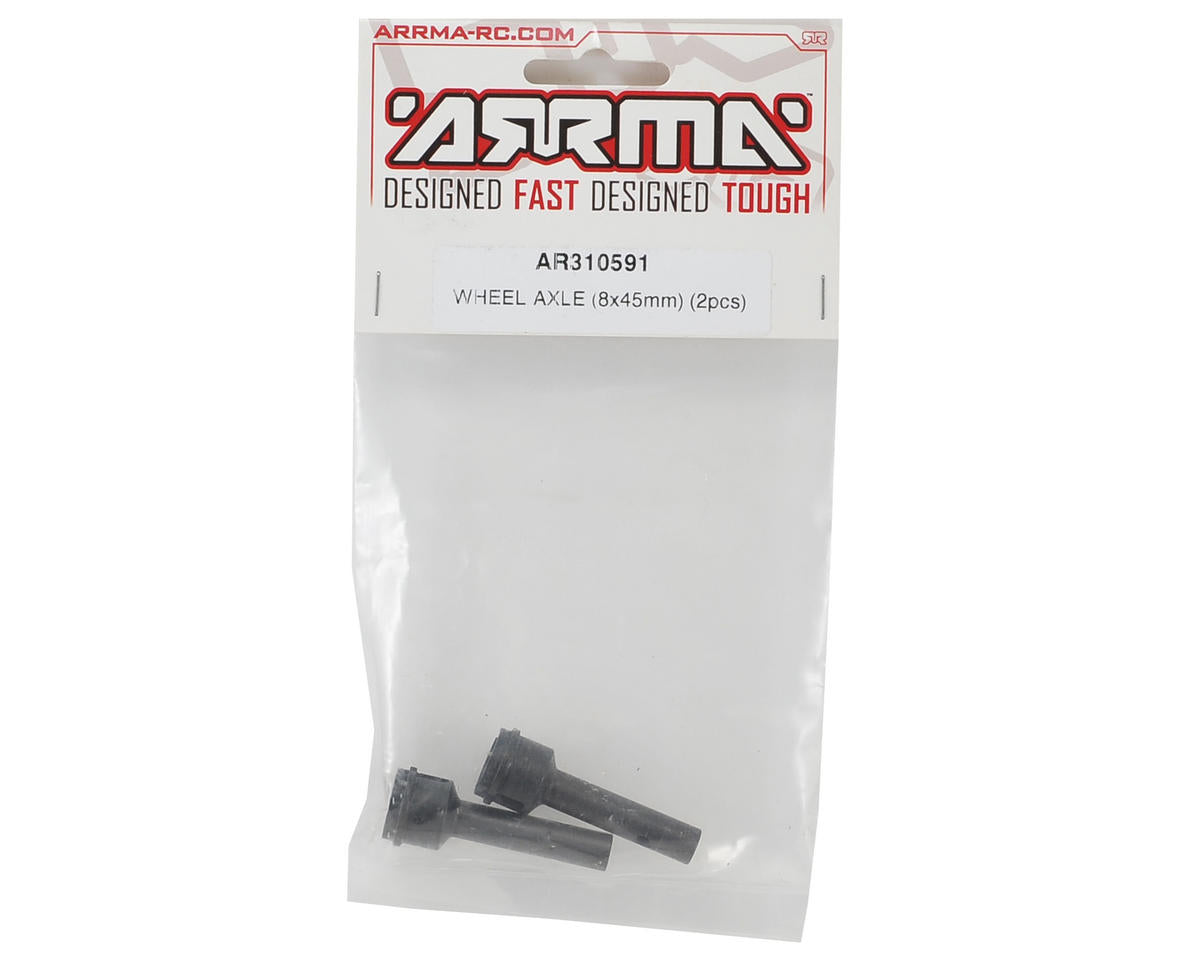Arrma 8x45mm Wheel Axle (2) Fi/Kr6S/Not6S/Out6S Wheel Axle