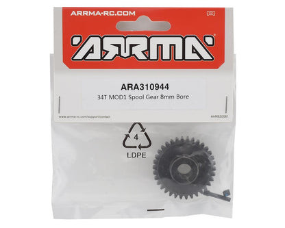 Arrma Limitless Steel Mod1 Spool Gear (w/8mm Bore) (34T)