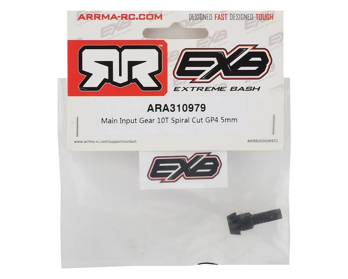 Kraton EXB GP4 Spiral Cut Main Input Gear (10T)