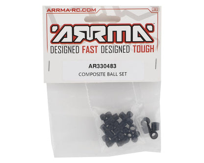 Arrma 6S Composite Ball Set