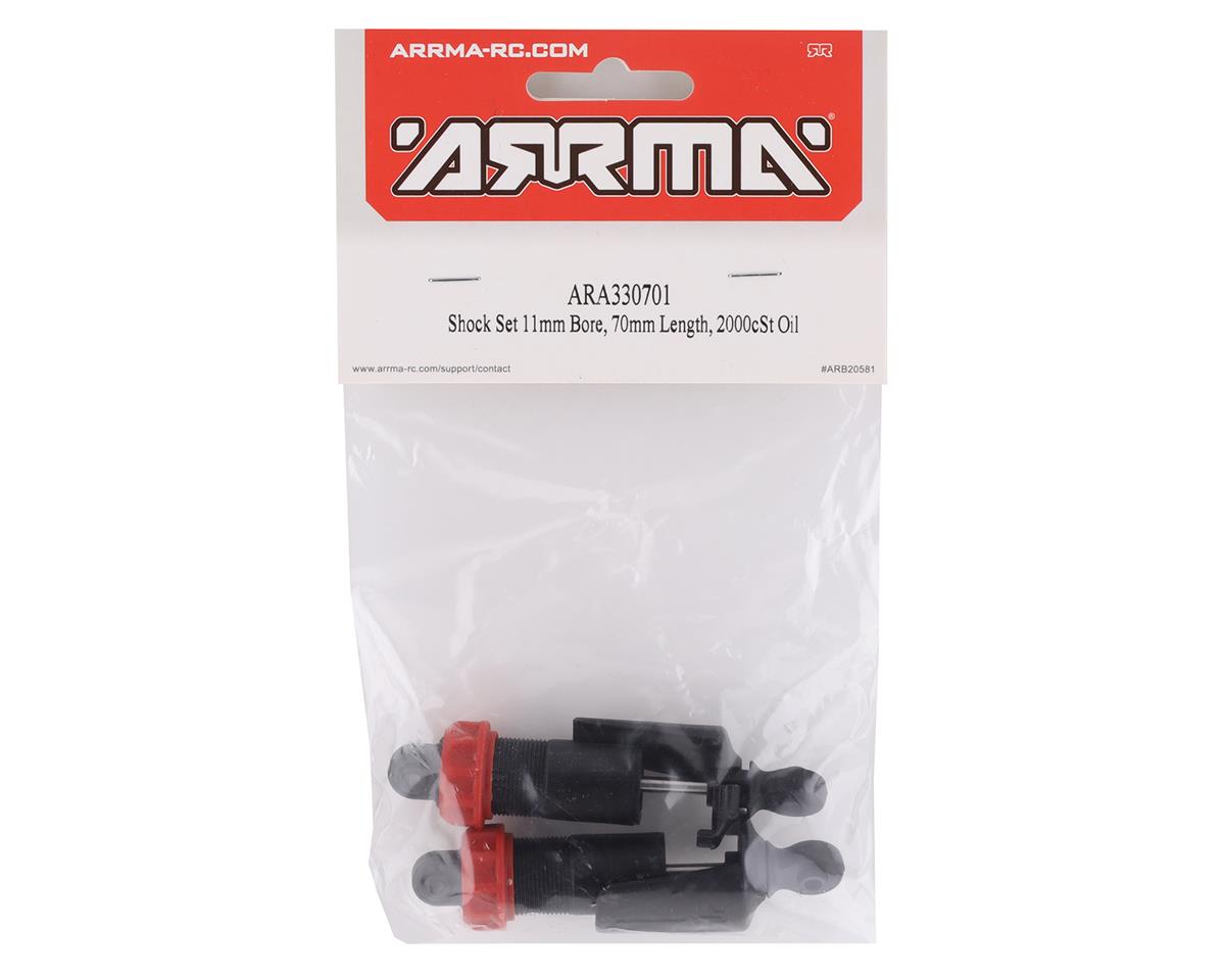 Arrma Infraction Mega/Vendetta 3S BLX Pre-Assembled 70mm Shock Set (2) Inf/Ven Mega 4x4 BLX 4x4