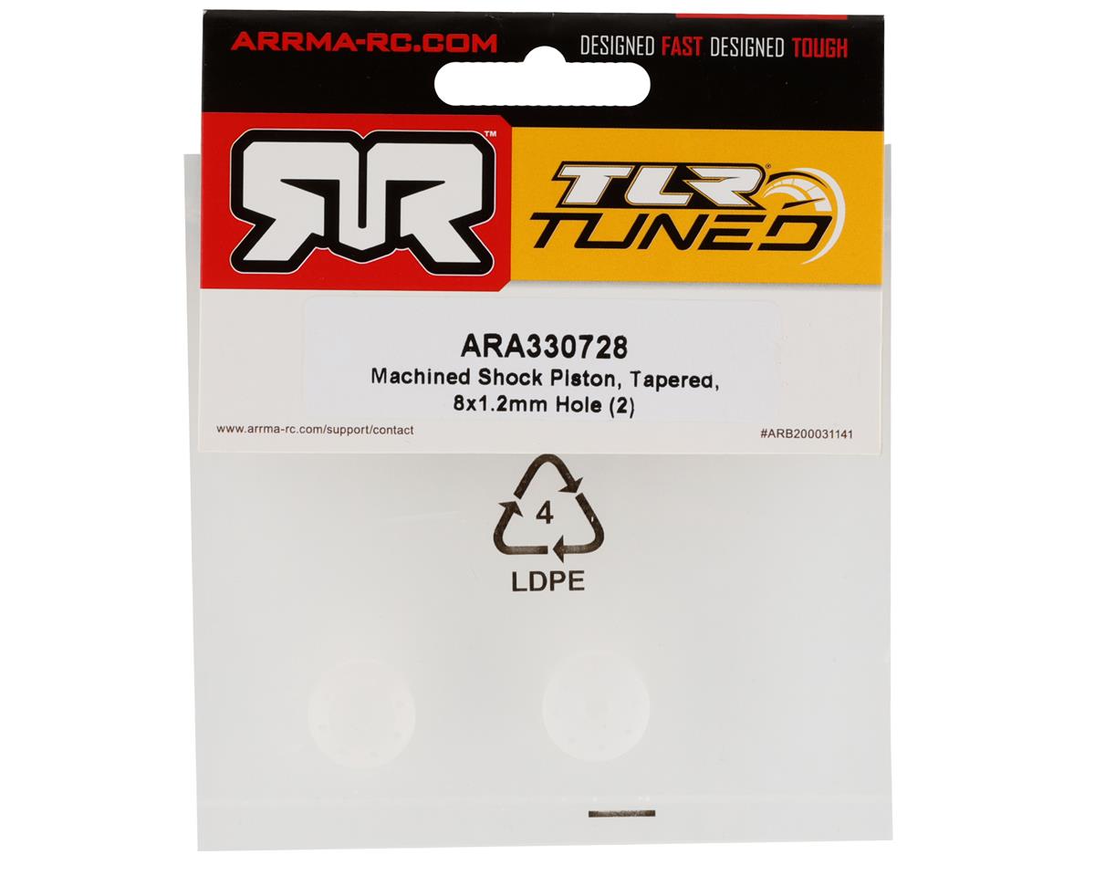 Arrma TLR Tuned Machined Tapered Shock Pistons (8x1.2mm Hole) (2)