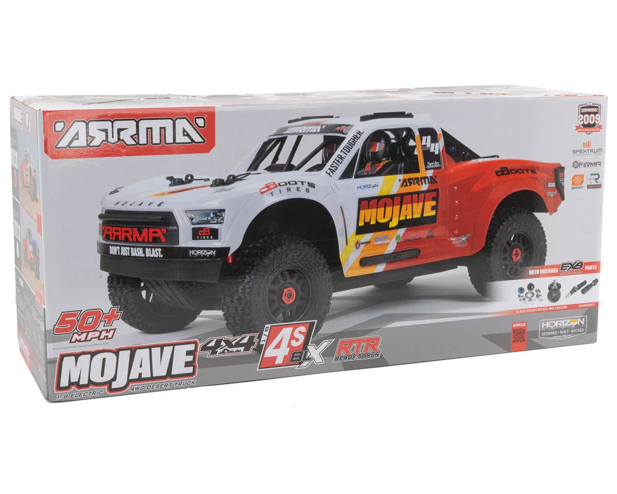 Mojave 4S BLX Brushless 1 8 4WD RTR Electric Desert Truck Parkflyers RC Mojave 4S BLX Brushless 1 8 4WD RTR Electric Desert Truck Parkflyers RC