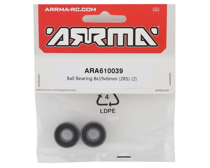Arrma 8x19x6mm Ball Bearing (2)