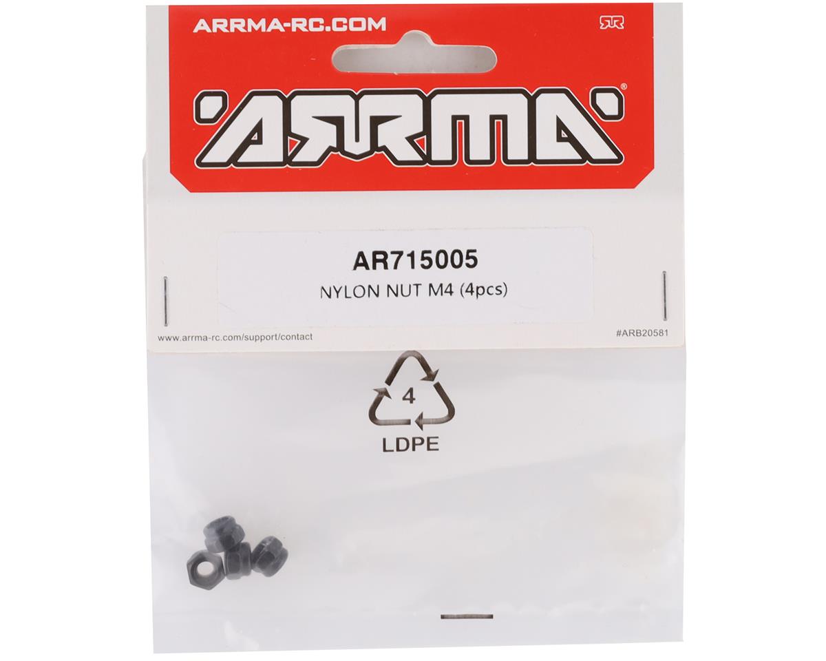 Arrma M4 Nylon Nut Set (4)