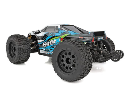 Reflex 14MT 1/14 RTR 4WD Brushless Mini Monster Truck Combo (Green/Blue) w/2.4GHz Radio, Battery & Charger