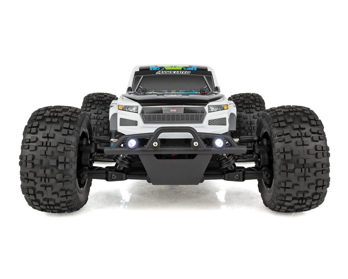 Reflex 14MT 1/14 RTR 4WD Brushless Mini Monster Truck Combo (Green/Blue) w/2.4GHz Radio, Battery & Charger