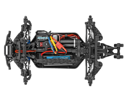 Reflex 14MT 1/14 RTR 4WD Brushless Mini Monster Truck Combo (Green/Blue) w/2.4GHz Radio, Battery & Charger