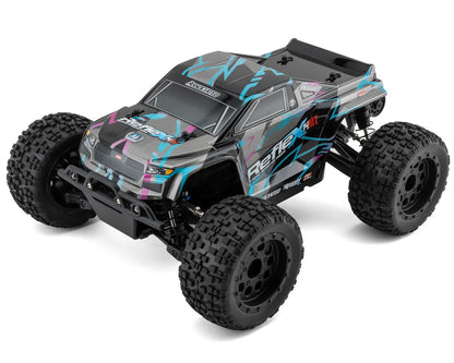 Reflex 14MT 1/14 RTR 4WD Brushless Mini Monster Truck (Blue/Purple) w/2.4GHz Radio