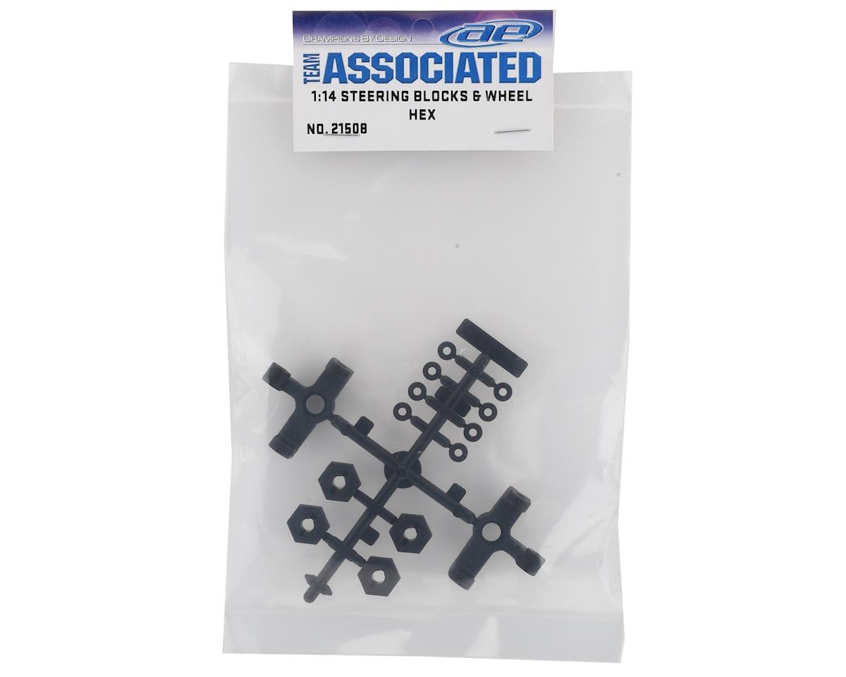 Reflex 14B/14T Steering Block & Wheel Hex Set