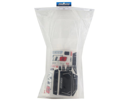 Team Associated RIVAL MT8 Body Set (Clear)