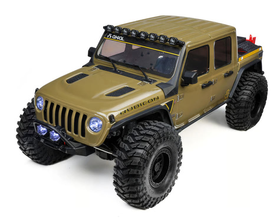 Axial SCX10 III Jeep JT Gladiator 1/10 RTR 4WD Electric Trail Rock Crawler (Green) w/2.4GHz Radio