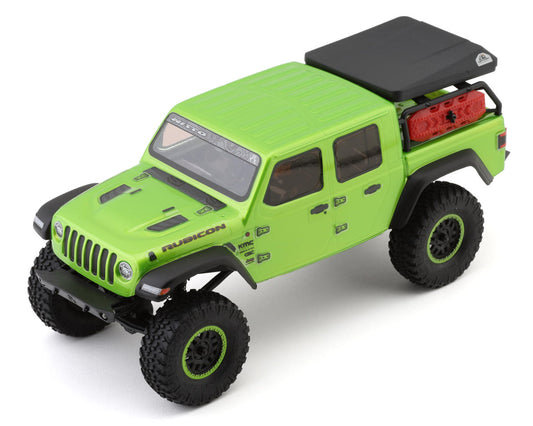 SCX24 Jeep JT Gladiator 1/24 4WD RTR Scale Mini Crawler (Green) w/2.4GHz Radio