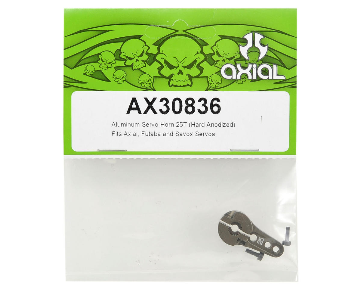 Axial Alum Servo Horn 25T Fits Axial, Futaba and Savox Servos