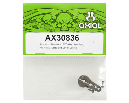Axial Alum Servo Horn 25T Fits Axial, Futaba and Savox Servos