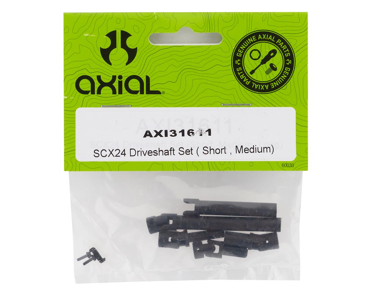 SCX24 Driveshaft Set (3) (Short, Medium, Long)