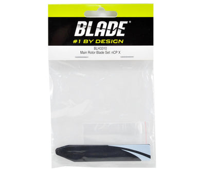 Blade Main Rotor Blade Set (Black) (Nano CP X)