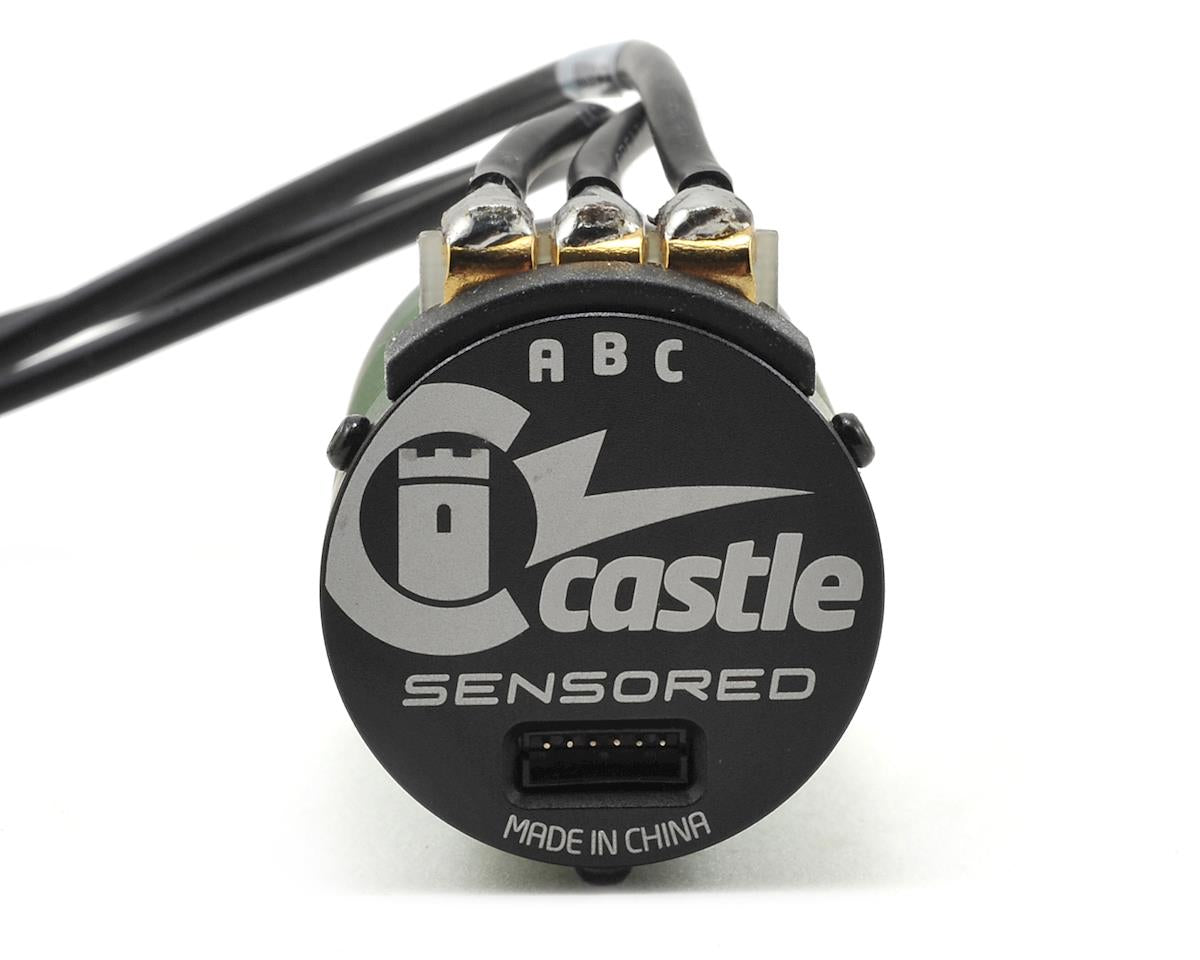 Castle Creations 1/10 Mamba X Waterproof ESC/1406-6900Kv Sensored Brushless Motor Combo: 4mm Bullet