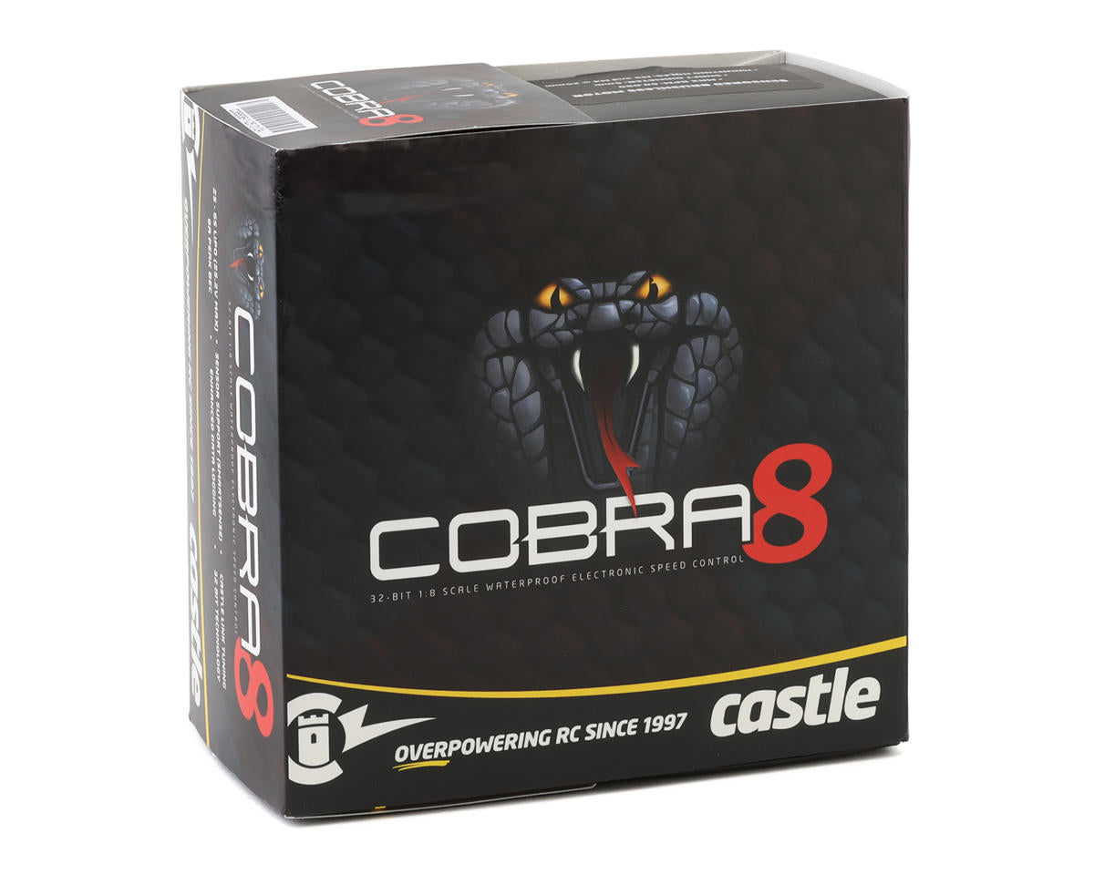 Castle Creations Cobra 8 6S 1/8 Scale Brushless Motor & ESC Combo (2200Kv) w/1515 V2 Sensored Motor