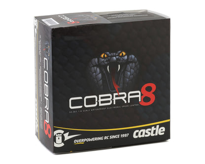 Castle Creations Cobra 8 6S 1/8 Scale Brushless Motor & ESC Combo (2200Kv) w/1515 V2 Sensored Motor