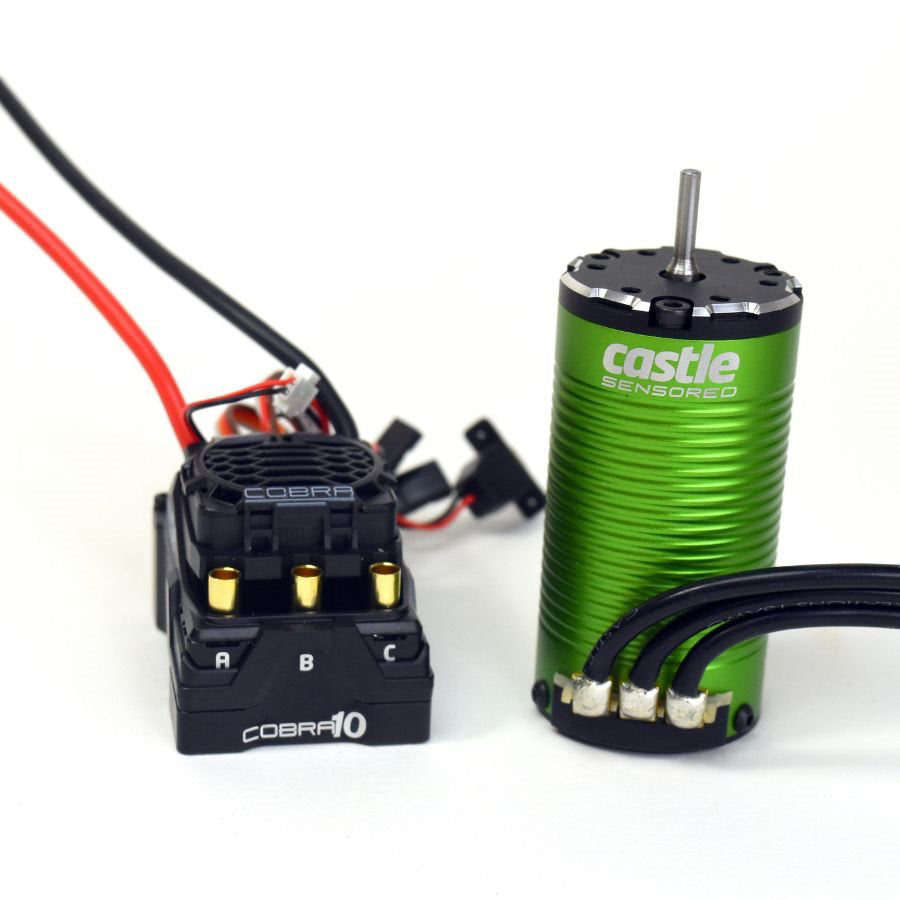 Cobra 10, 6S Max, 25.2V Max, 8A Peak BEC, w/1415-2400KV Sensored Motor