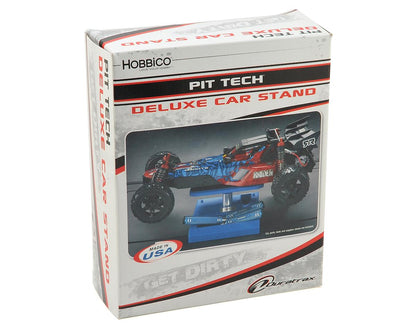 Pit Tech Deluxe Car Stand, Blue