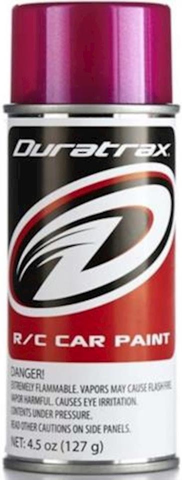 DuraTrax Polycarb Spray (Metallic Burgundy) (4.5 oz)