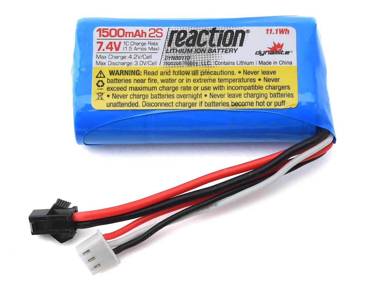 2S Li-Ion Battery (7.4V/1500mAh) Jet Jam Pool Racer