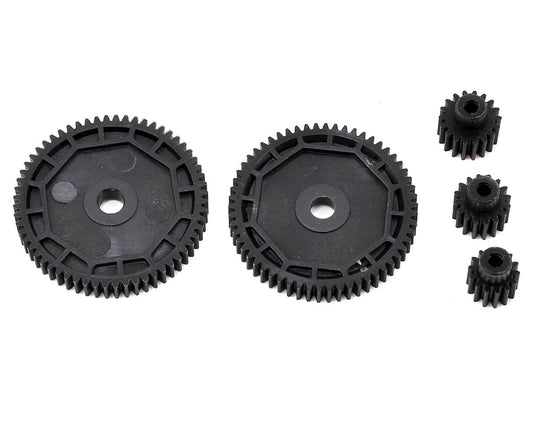 Pinion & Spur Gear Set: 1/18 4WD All