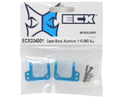 ECX Aluminum Caster Block Set (Blue)