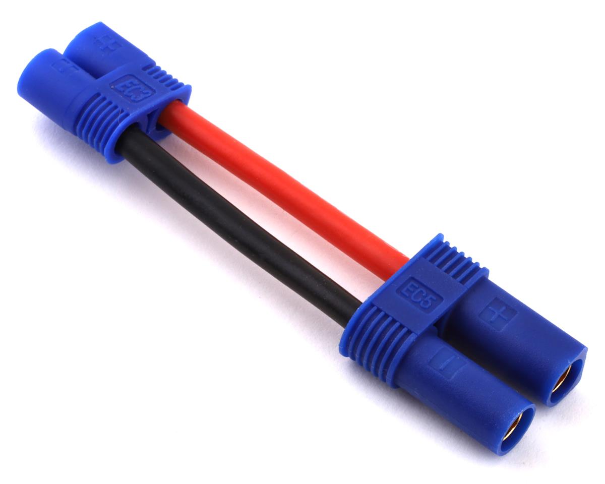 E-flite 1.5" EC5 Battery to EC3 Device Adapter (12Awg)