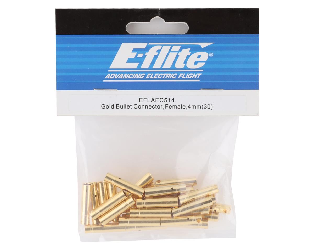 E-flite 4mm Female Gold Bullet Connector (30)