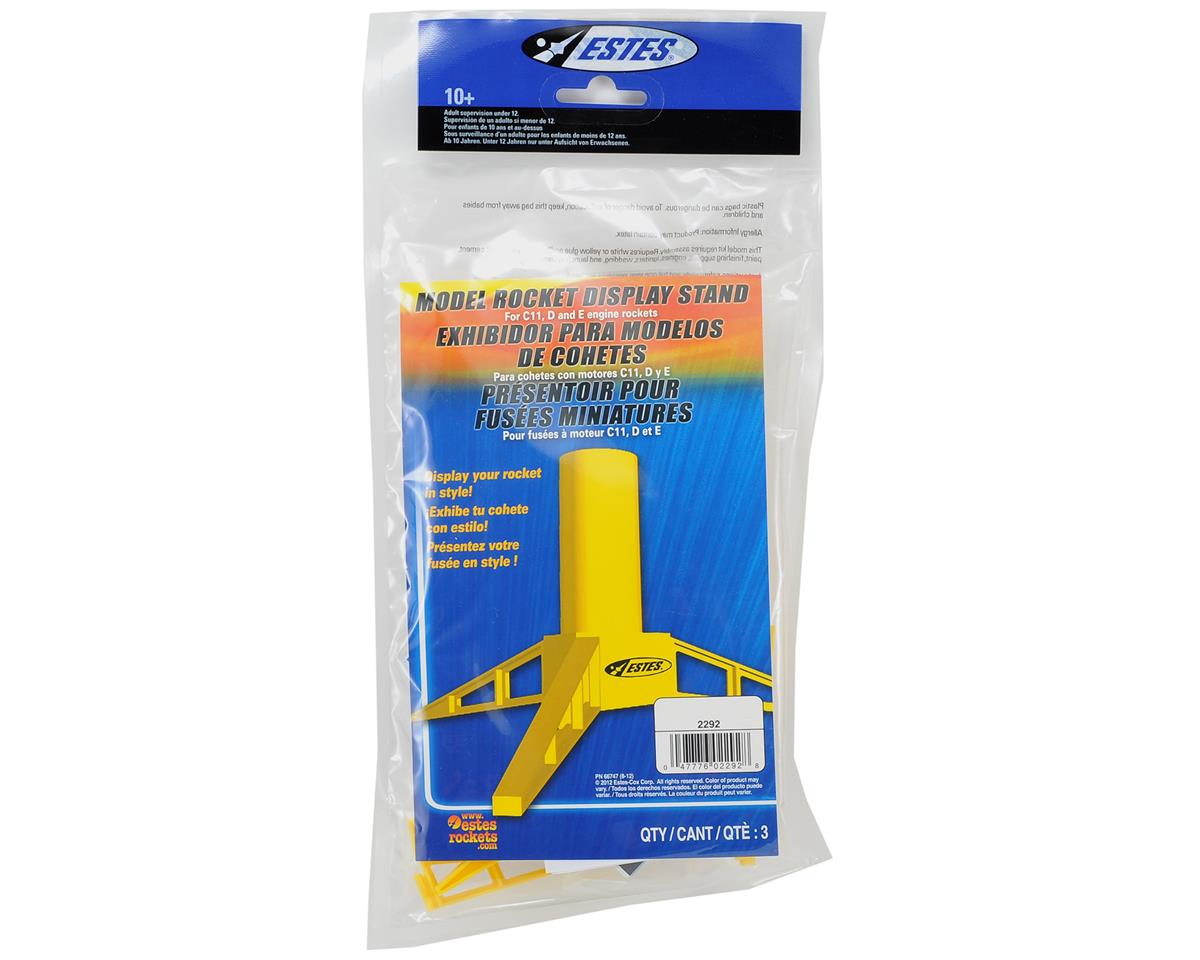 Estes Model Rocket Display Stand (3) (C11/D/E Engine)