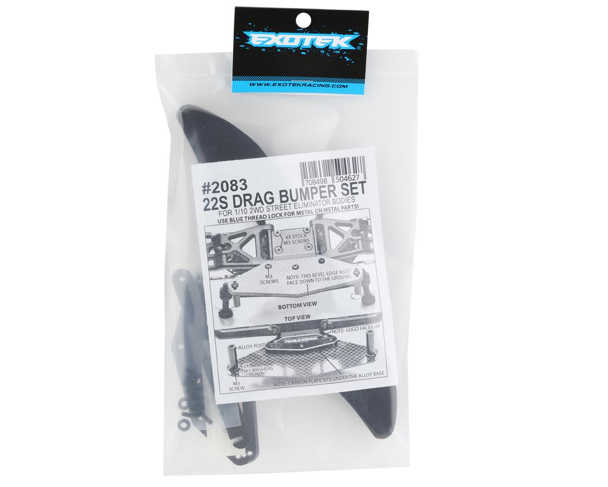 Exotek 22S Drag Front Bumper Set w/Mount & GNSS Holder