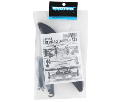 Exotek 22S Drag Front Bumper Set w/Mount & GNSS Holder